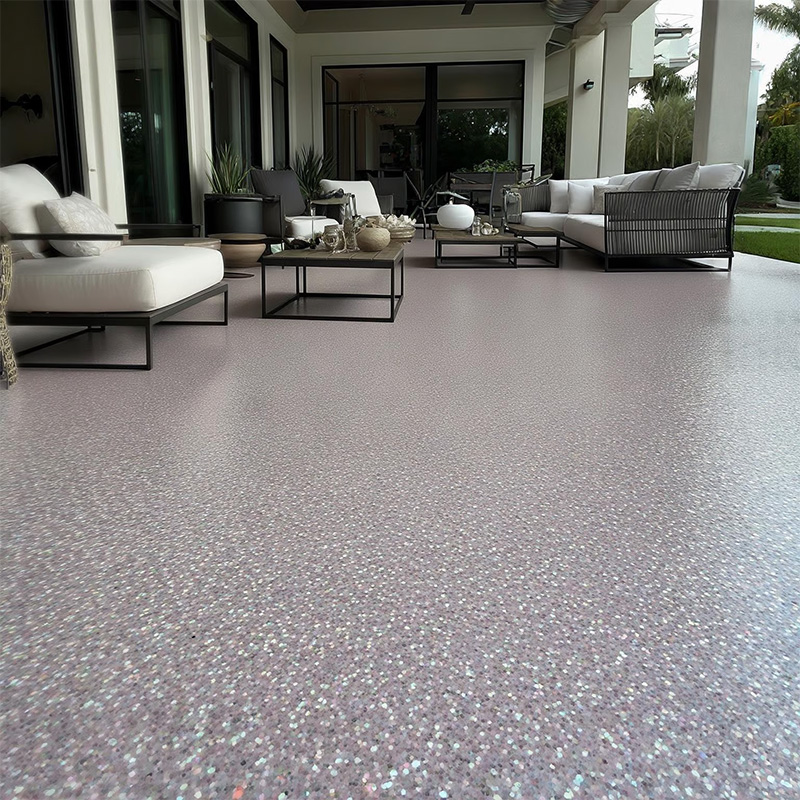 Outdoor Patio With Chairs